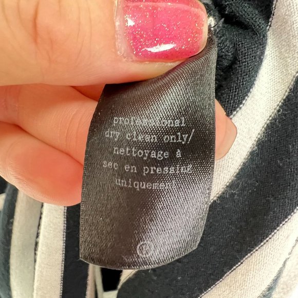 Rag & Bone Sara Size M Sweater Mini Dress Striped - Picture 9 of 10